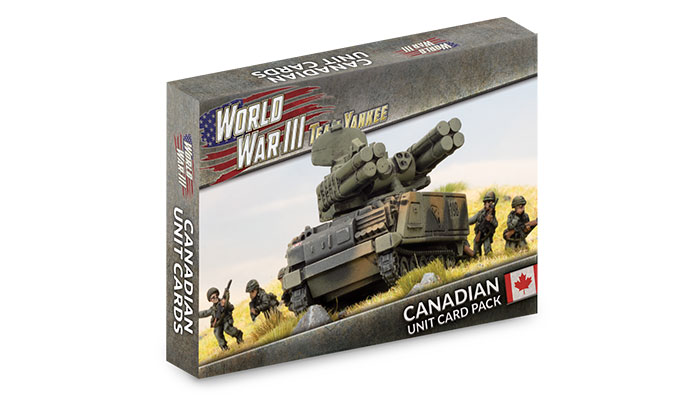 WWIII: Canadian Unit Cards