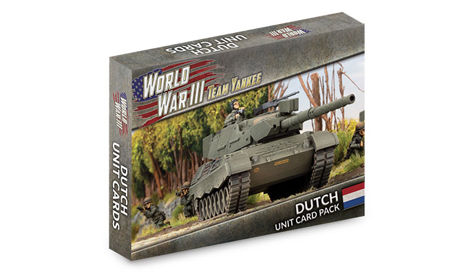WWIII: Dutch Unit Cards
