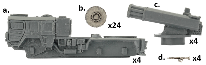 LARS Rakatenwerfer Batterie (TGBX11)