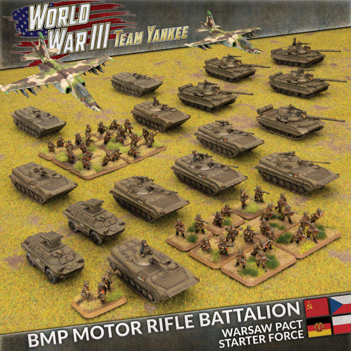 Building a WWIII: Warsaw Pact Forced Based on the BMP Starter Set