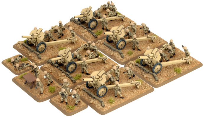 Artillery HQ and Crew (AAR729)