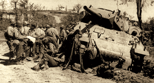 A M10 of the Brazilian Expeditionary Force