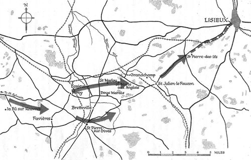 The advance on Lisieux