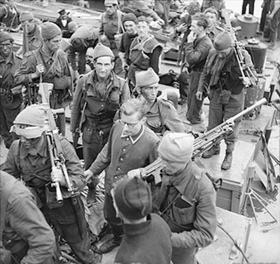 Commandos after the raid Commandos after the raid