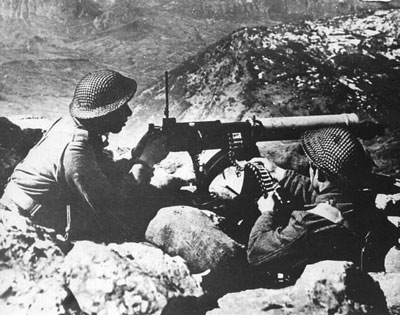 Polish Machine-gunners. Polish Machine-gunners.