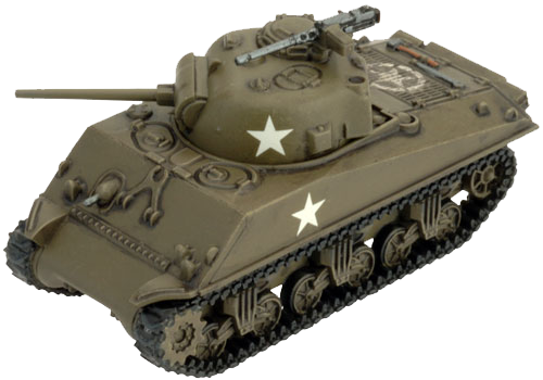 M4 Sherman (Late) Platoon (Plastic) (UBX88)