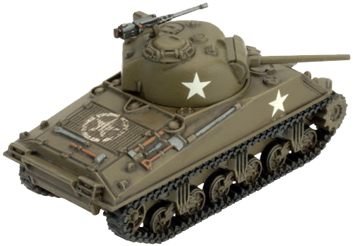 M4 Sherman (Late) Platoon (Plastic) (UBX88)