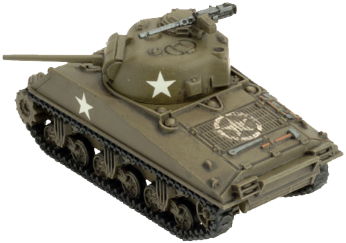 M4 Sherman (Late) Platoon (Plastic) (UBX88)