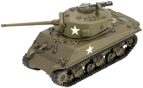M4 Sherman (Late) Platoon (Plastic) (UBX88)