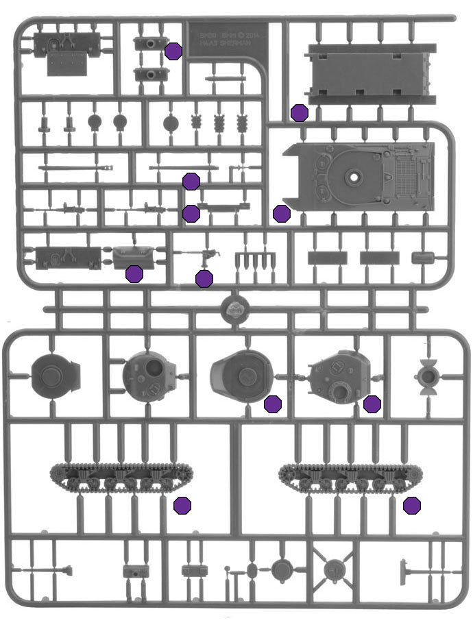 Assembling the M4 Sherman (Late) 