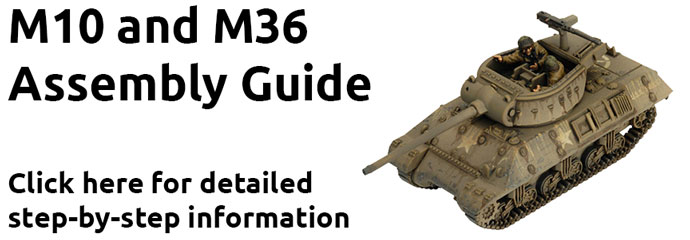M36 or M10 Tank Destroyer Platoon (Plastic) (UBX89)
