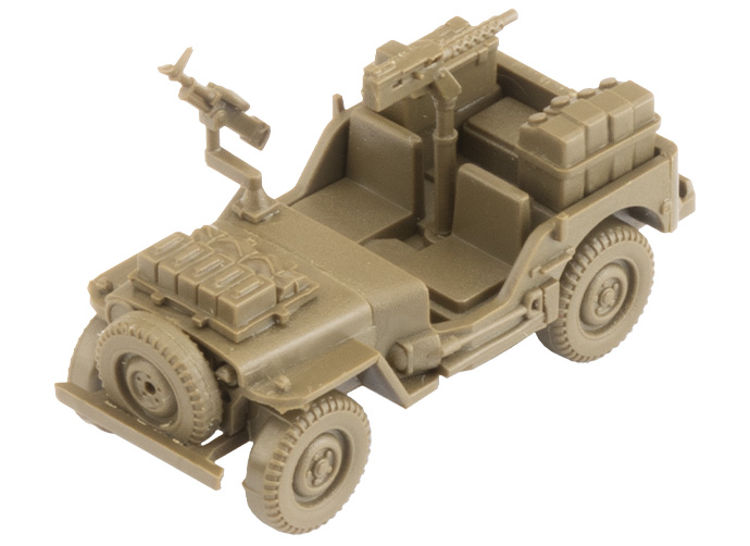 British SAS Jeep