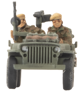Jeep Recce Troop / SAS Section (Plastic) (BBX73)