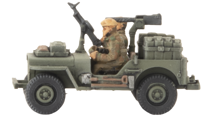 Jeep Recce Troop / SAS Section (Plastic) (BBX73)