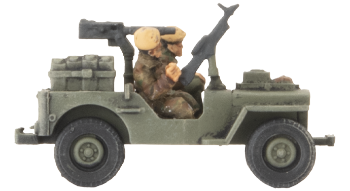 Jeep Recce Troop / SAS Section (Plastic) (BBX73)