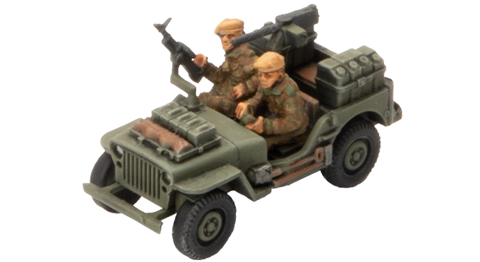 Jeep Recce Troop / SAS Section (Plastic) (BBX73)
