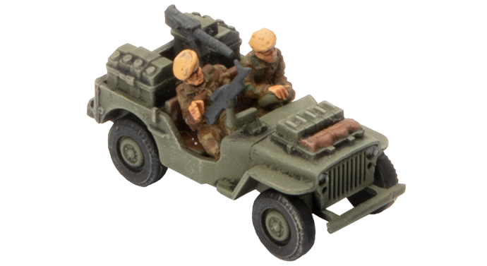 Jeep Recce Troop / SAS Section (Plastic) (BBX73)