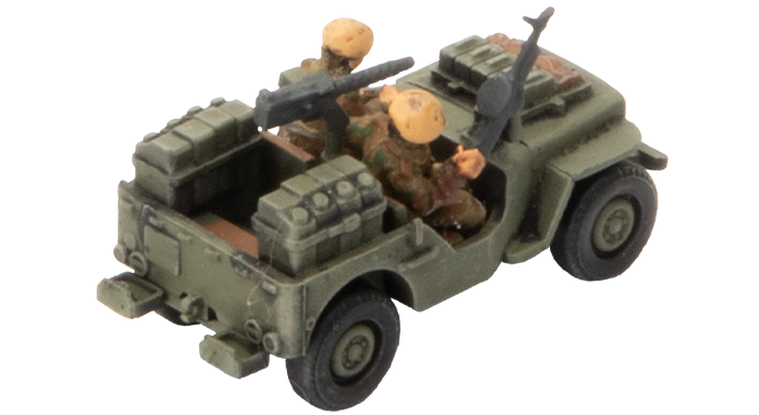 Jeep Recce Troop / SAS Section (Plastic) (BBX73)