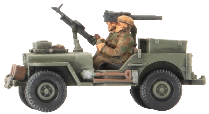 Jeep Recce Troop / SAS Section (Plastic) (BBX73)