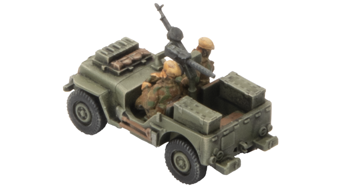 Jeep Recce Troop / SAS Section (Plastic) (BBX73)