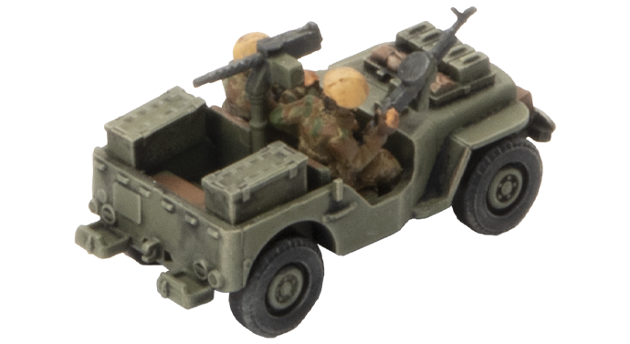 Jeep Recce Troop / SAS Section (Plastic) (BBX73)