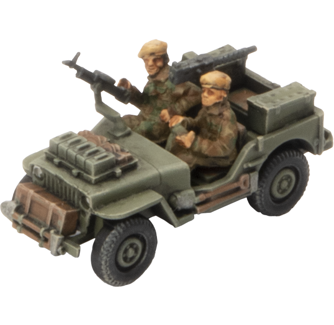 Jeep Recce Troop / SAS Section (Plastic) (BBX73)