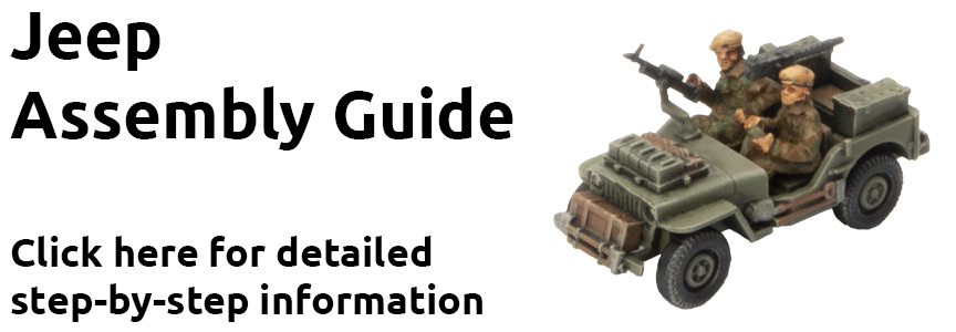 Jeep Recce Troop / SAS Section (Plastic) (BBX73)