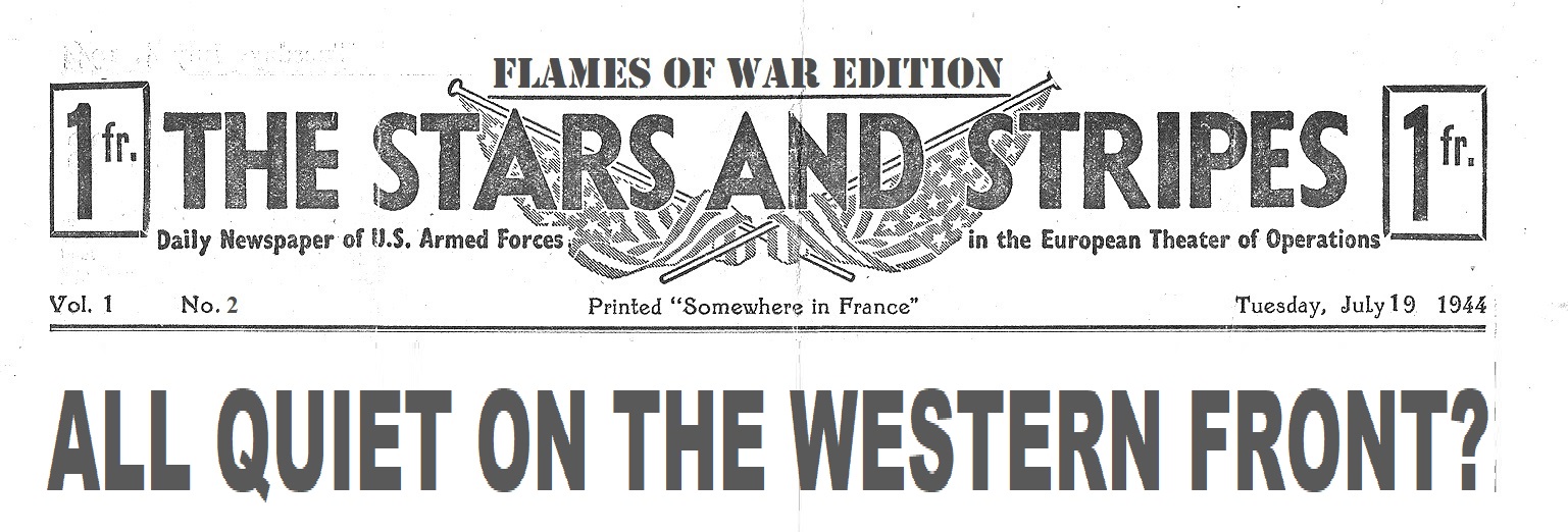 Extra! Extra! Read All About It! Click here to read the LATEST issue of Stars & Stripes!