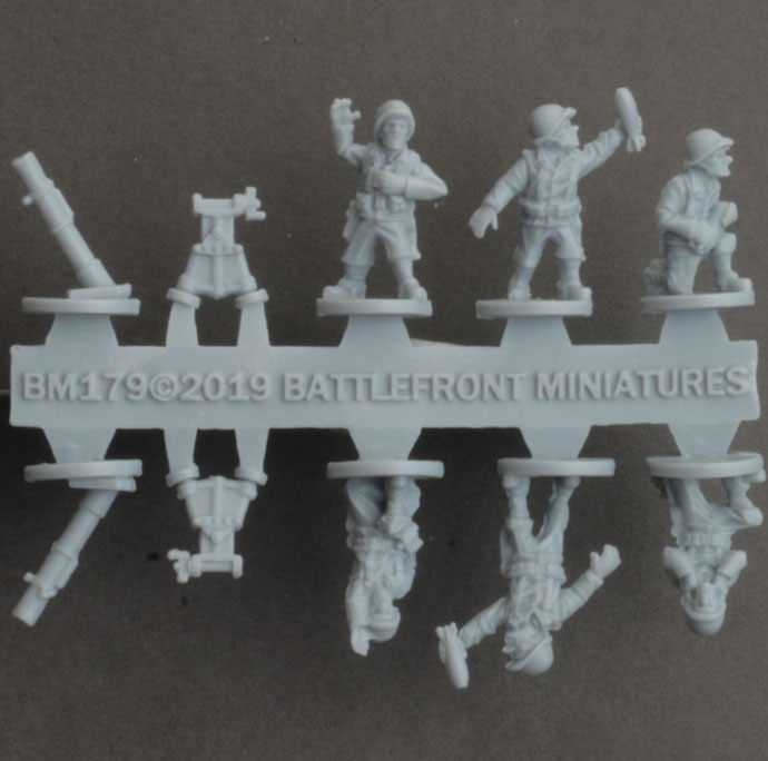 81mm Mortar Platoon (Plastic) (US804)