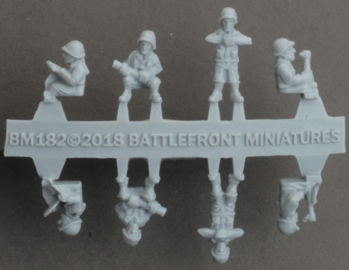 Armoured Rifle Company HQ (Plastic) (UBX74)