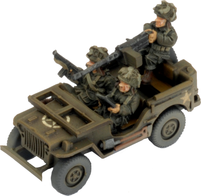 Airborne Jeep Recon Patrol (Plastic) (UBX65)