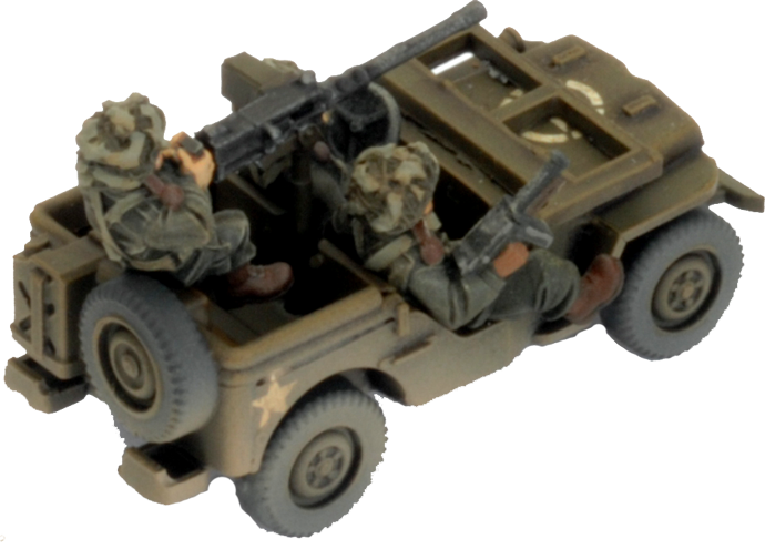 Airborne Jeep Recon Patrol (Plastic) (UBX65)