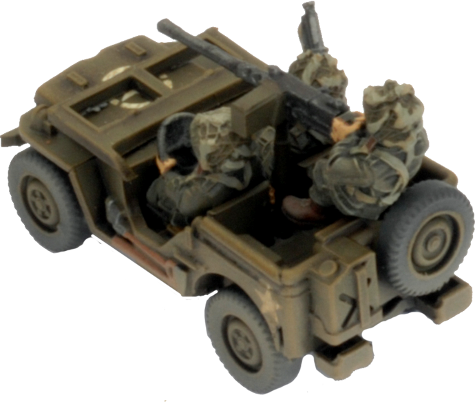 Airborne Jeep Recon Patrol (Plastic) (UBX65)