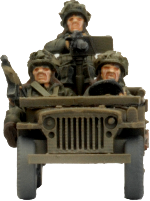 Airborne Jeep Recon Patrol (Plastic) (UBX65)