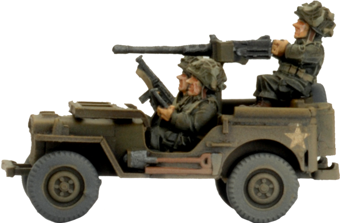 Airborne Jeep Recon Patrol (Plastic) (UBX65)