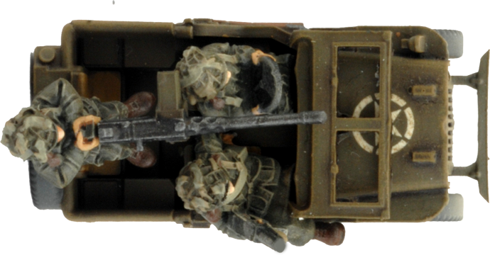 Airborne Jeep Recon Patrol (Plastic) (UBX65)