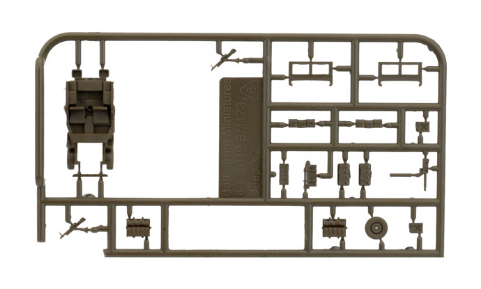 Airborne Jeep Recon Patrol (Plastic) (UBX65)