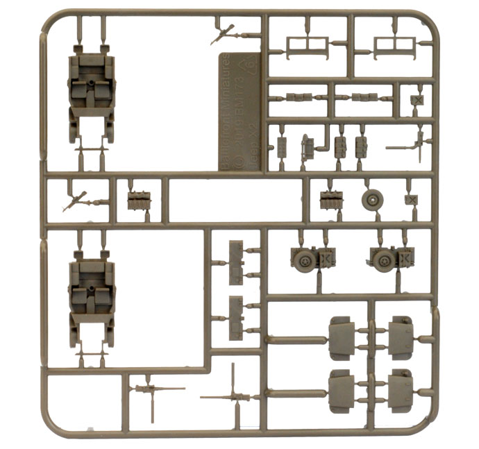 Jeep Recce Troop / SAS Section (Plastic) (BBX73)