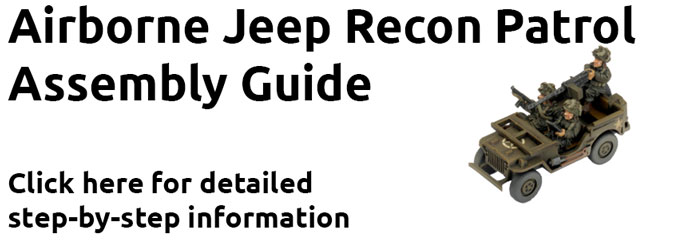 Airborne Jeep Recon Patrol (Plastic) (UBX65)