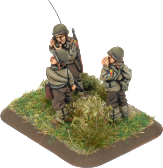 Assembling the Armoured Rifle Company HQ