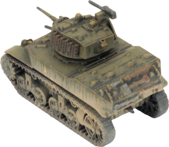 M5 Stuart Light Tank Platoon (Plastic) (UBX70)