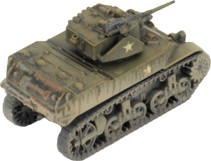 M5 Stuart Light Tank Platoon (Plastic) (UBX70)