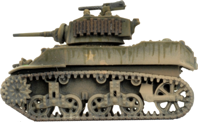 M5 Stuart Light Tank Platoon (Plastic) (UBX70)