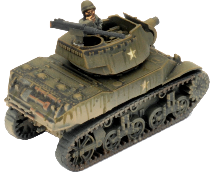 M5 Stuart Light Tank Platoon (Plastic) (UBX70)