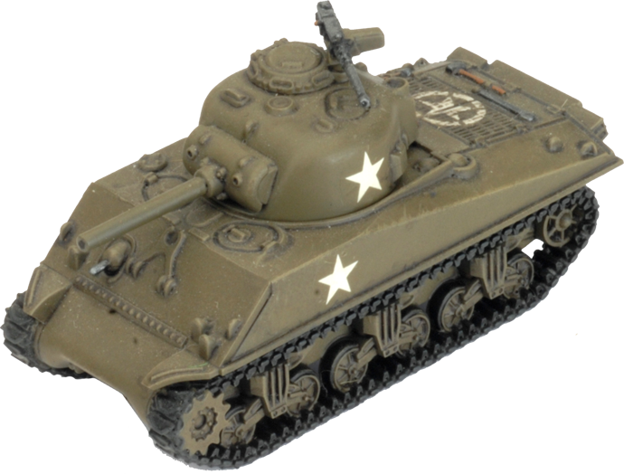 M4 Sherman (105mm) Assault Gun Platoon (Plastic) (UBX71)