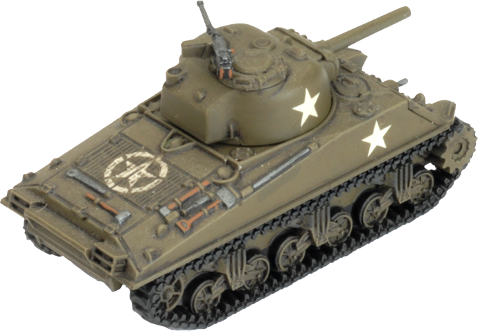 M4 Sherman (105mm) Assault Gun Platoon (Plastic) (UBX71)