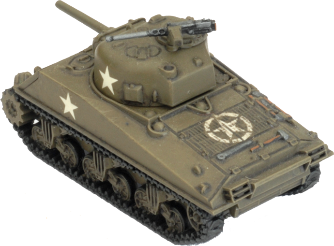 M4 Sherman (105mm) Assault Gun Platoon (Plastic) (UBX71)