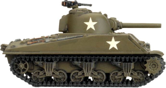 M4 Sherman (105mm) Assault Gun Platoon (Plastic) (UBX71)