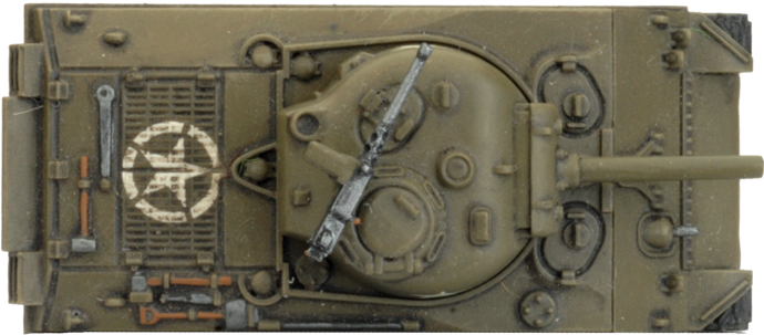 M4 Sherman (105mm) Assault Gun Platoon (Plastic) (UBX71)