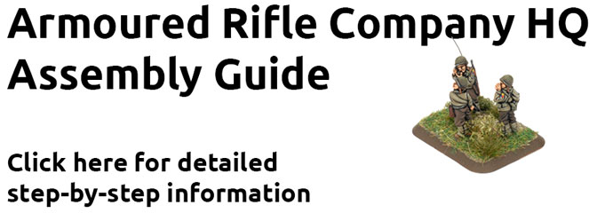 Armoured Rifle Company HQ (Plastic) (UBX74)